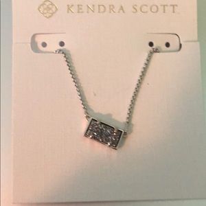 Silver Kendra Scott necklace